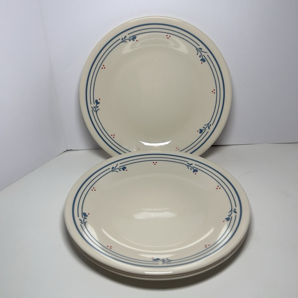 Corning Corelle Country Violets 6.75" Set Of 4 Salad Dessert Plates Cottagecore